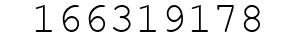 Number 166319178.