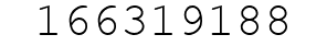 Number 166319188.