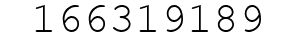 Number 166319189.