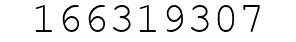 Number 166319307.
