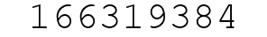 Number 166319384.