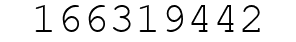 Number 166319442.