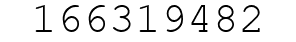 Number 166319482.