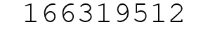 Number 166319512.