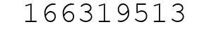 Number 166319513.