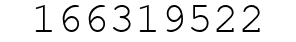Number 166319522.