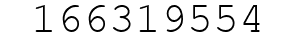 Number 166319554.