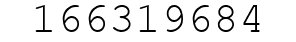 Number 166319684.