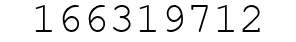 Number 166319712.