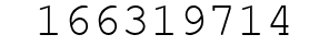 Number 166319714.