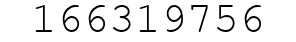 Number 166319756.