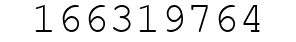Number 166319764.