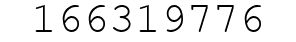 Number 166319776.