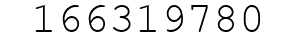 Number 166319780.