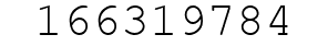Number 166319784.