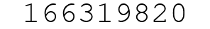 Number 166319820.