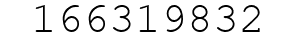 Number 166319832.