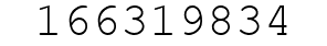Number 166319834.