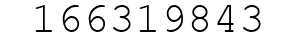 Number 166319843.