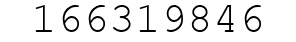 Number 166319846.