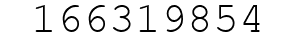 Number 166319854.