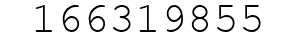 Number 166319855.