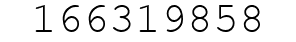 Number 166319858.