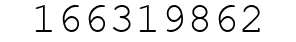 Number 166319862.
