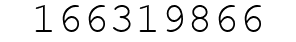 Number 166319866.
