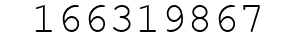 Number 166319867.