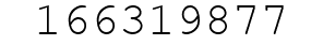 Number 166319877.
