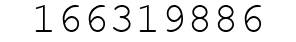 Number 166319886.