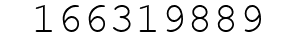 Number 166319889.