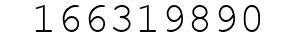 Number 166319890.