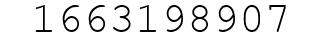 Number 1663198907.
