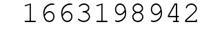 Number 1663198942.
