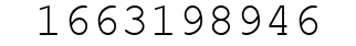 Number 1663198946.