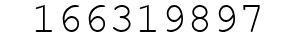 Number 166319897.