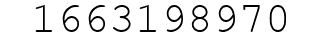 Number 1663198970.