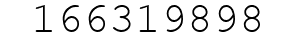 Number 166319898.