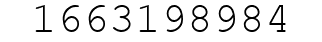 Number 1663198984.