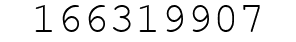 Number 166319907.
