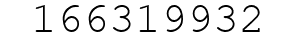 Number 166319932.
