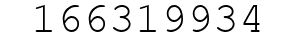 Number 166319934.