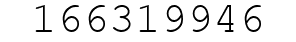 Number 166319946.