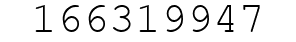 Number 166319947.