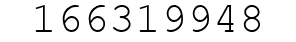 Number 166319948.