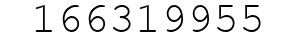 Number 166319955.
