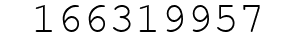 Number 166319957.