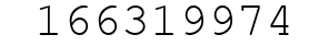 Number 166319974.